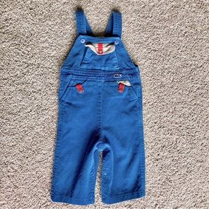 Vintage Izod corduroy overalls🔥